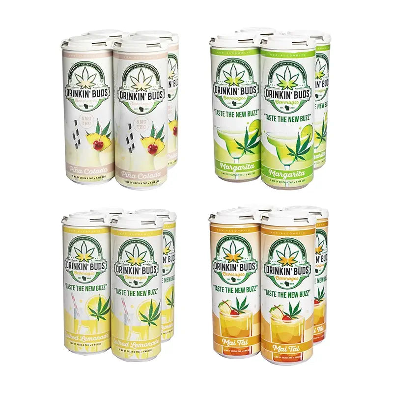 Starter Pack 5MG THC Cocktails, 4-4 Packs